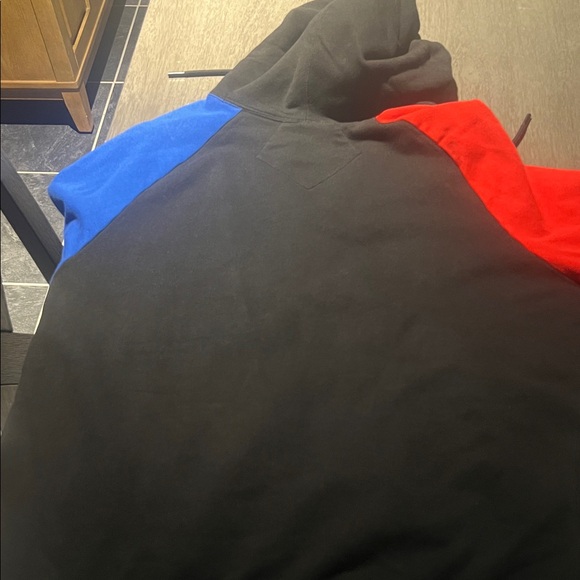 Jordan “Paris” Hoodie with Red and Blue Sleeves - Picture 4 of 6